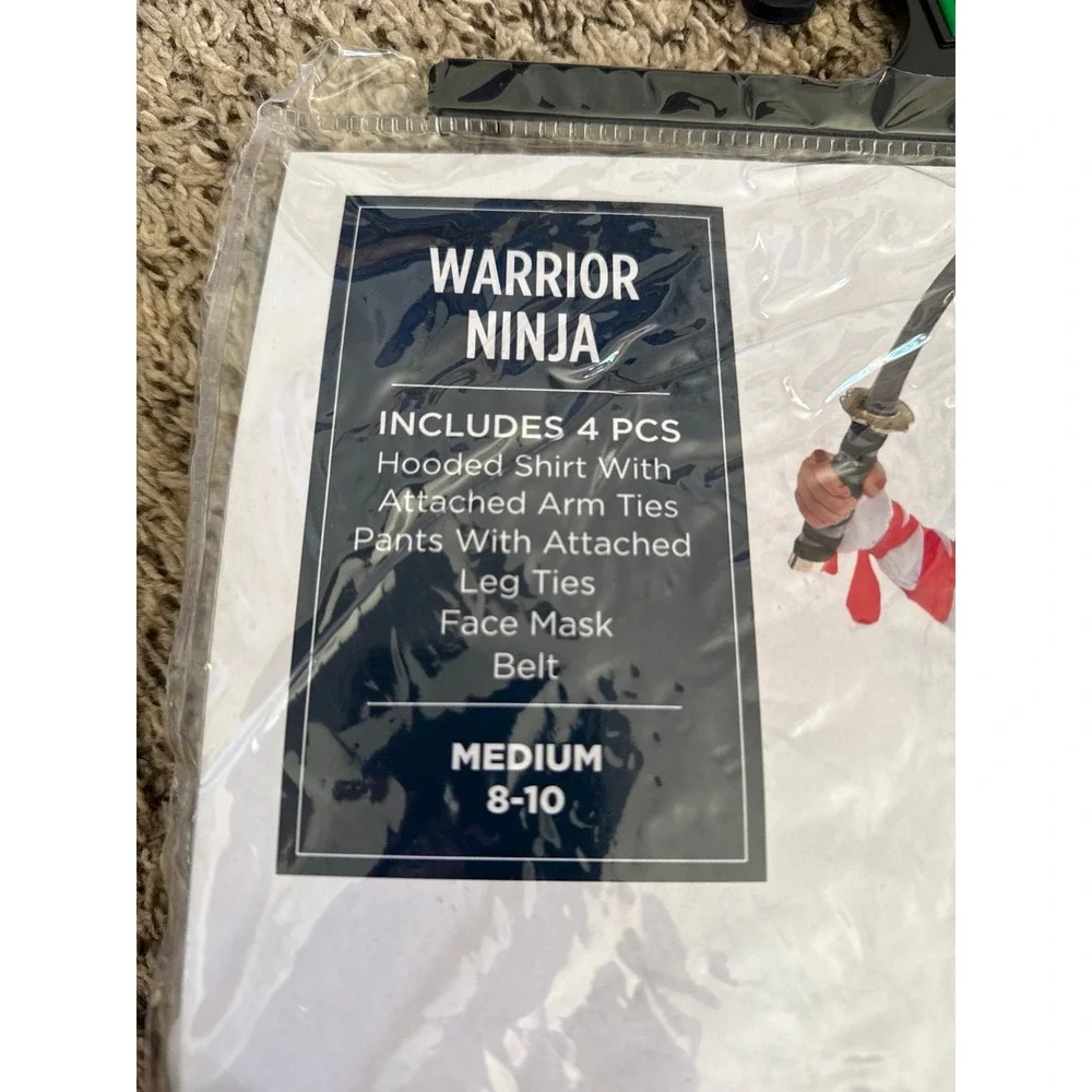 Suit Yourself Warrior Ninja‎ Size Medium 8-10